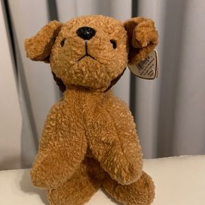 Ty Beanie Baby Original. TUFFY the Rottweiler dog. Born October 22, 1996. #4108